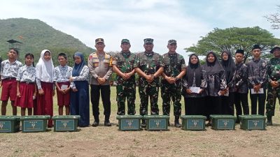 Kasad TNI Beri Bingkisan untuk Anak Disabilitas dan Anak Panti Asuhan di Kediri