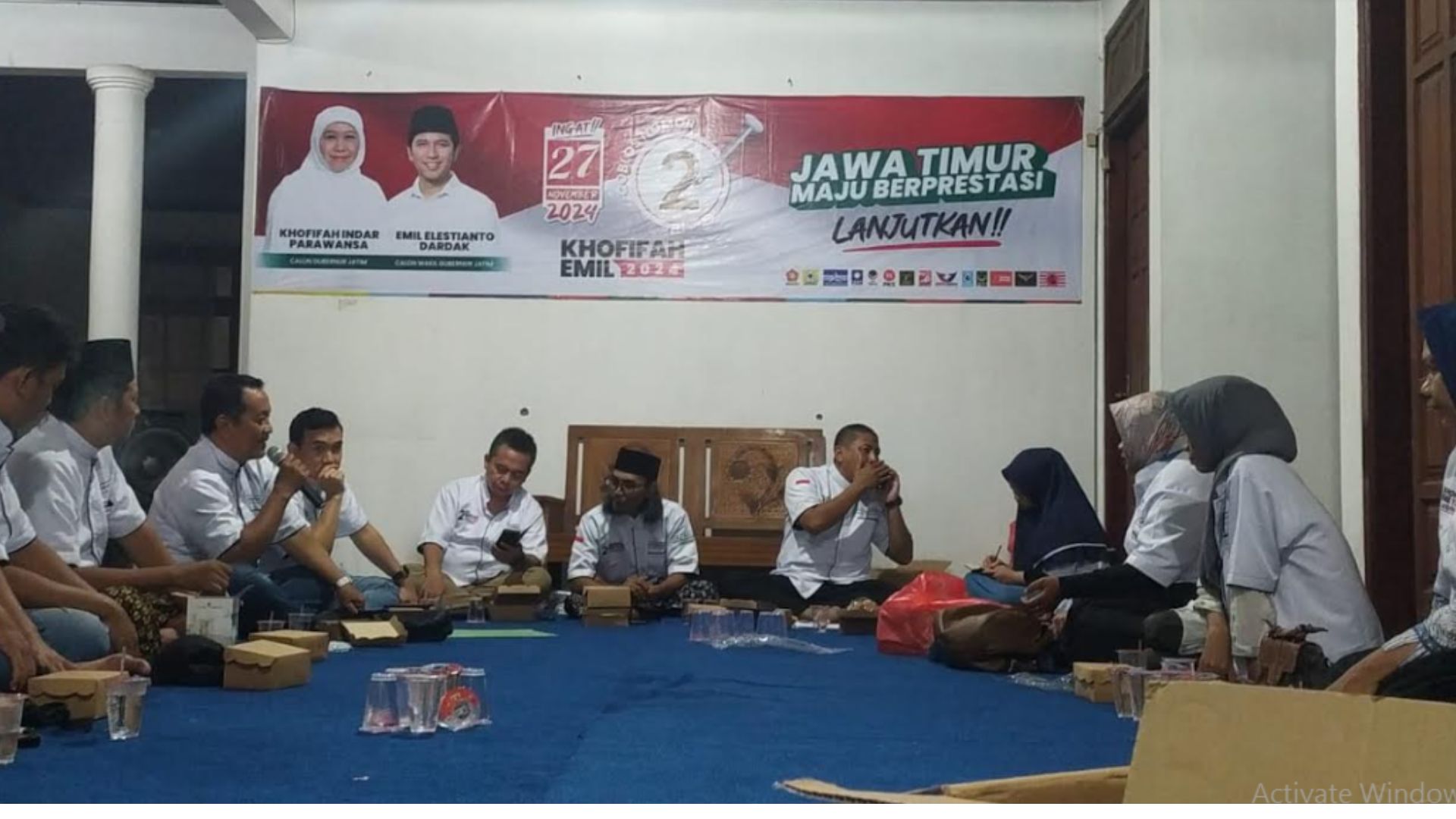 TPD Jombang Siap Menangkan Khofifah - Emil di Kandang Lawan