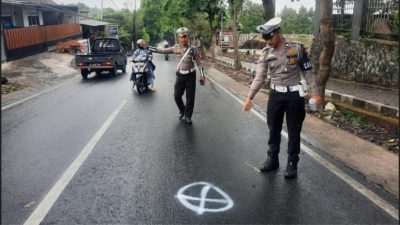 Dua Sepeda Motor Adu Banteng di Jalur Kali Lanang, Tiga Orang Alami Luka