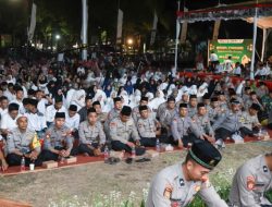 Polres Jombang Gelar Sholawat Bersama Demi Pilkada 2024 Aman dan Damai