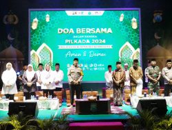 Pj Wali Kota Kediri Ikuti Doa Bersama Pilkada Aman dan Damai