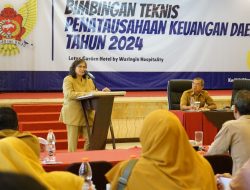Pj Wali Kota Kediri Buka Bimbingan Teknis Penatausahaan Keuangan Tahun Anggaran 2024
