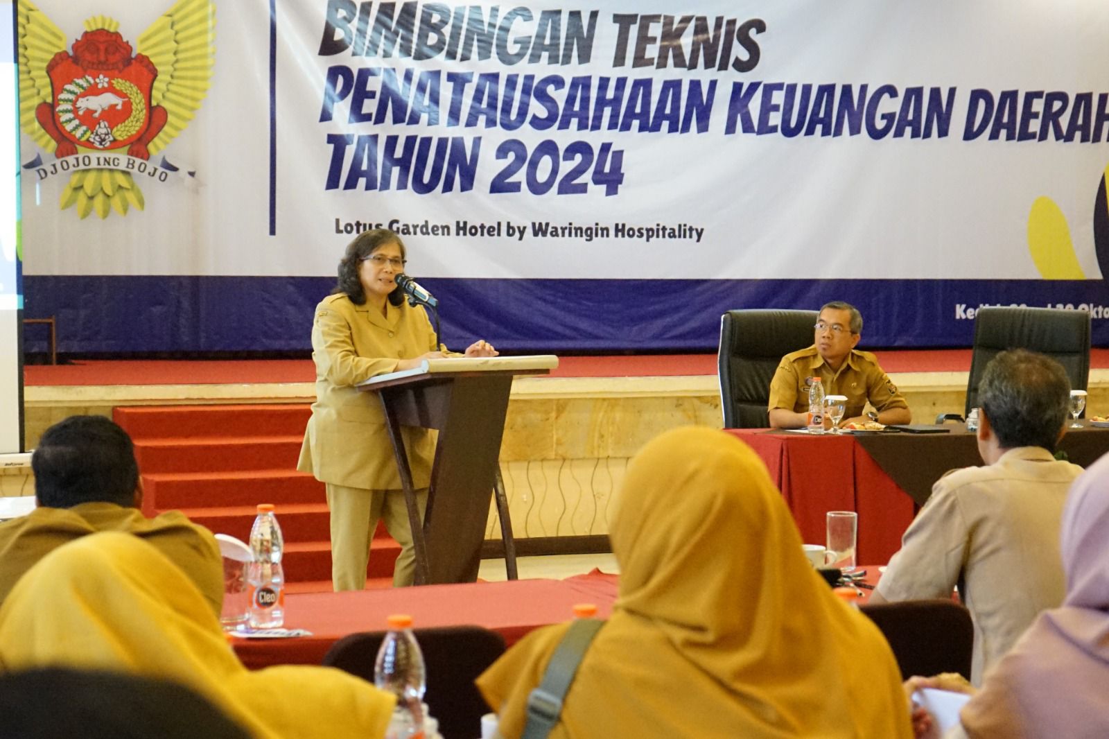 Pj Wali Kota Kediri Buka Bimbingan Teknis Penatausahaan Keuangan Tahun Anggaran 2024