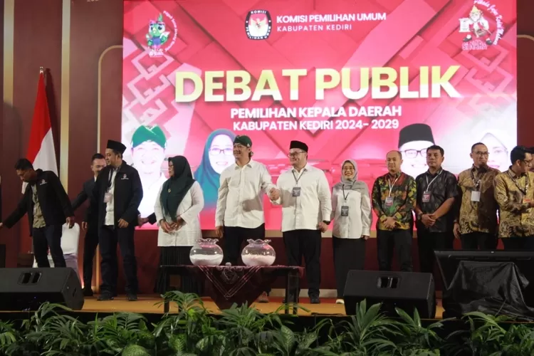 KPU Kabupaten Kediri Gelar Debat Publik Pilbup 2024-2029, Fokus Kesejahteraan dan Kemajuan Daerah
