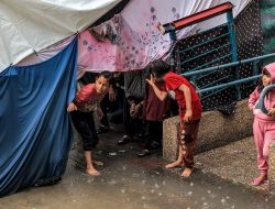 Musim Dingin di Gaza, Palestina, Memperburuk Penderitaan Para Pengungsi