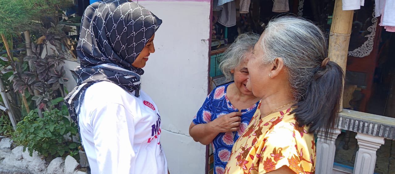 FREN Turba ke Kelurahan Burengan, Beri Perhatian pada Lansia