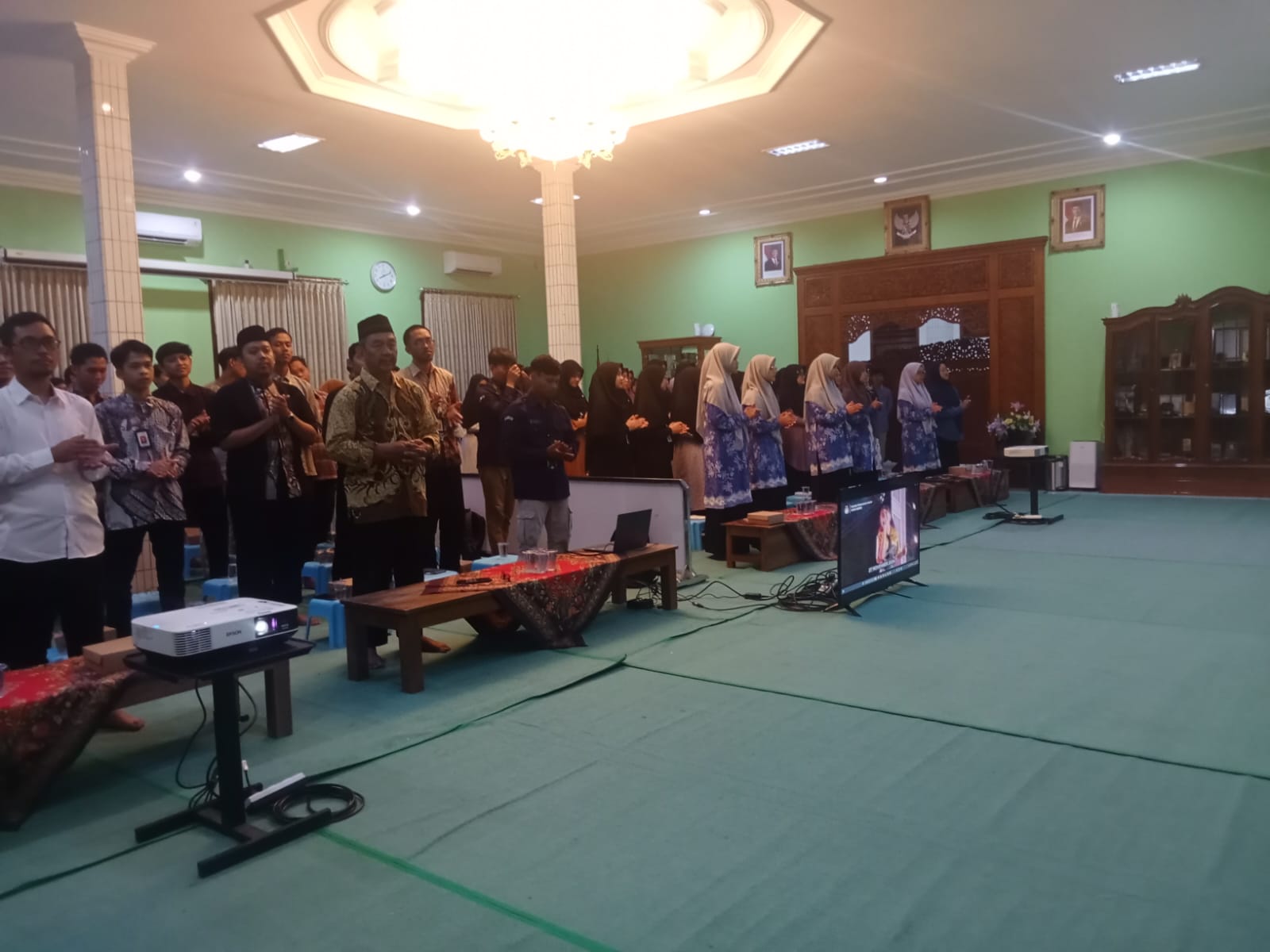 KPU Kota Kediri Gelar Nobar Film "Tepatilah Janji" di Ponpes Wali Barokah