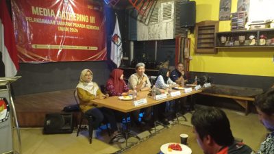 KPU Kota Kediri Gelar Media Gathering, Sosialisasikan Tahapan Pilkada Serentak 2024