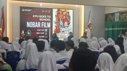 KPU Kota Kediri Ajak Pelajar Nobar Film “Tepatilah Janji” untuk Tingkatkan Kesadaran Pemilih Pemula