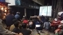 Nobar di Angkringan Bang Gemblek, Seru dan Meriah!