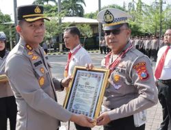 Simak, Ini Nama Anggota Polres Nganjuk yang Naik Pangkat dan Berprestasi