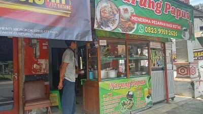 Warung Papua di Kota Kediri, Suguhkan Kuliner Khas Jawa dengan Menu Spesial Ayam Bakar Urap-Urap 