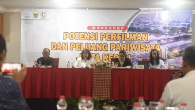 Pj Wali Kota Kediri Beri Arahan Pada Workshop Potensi Perfilman dan Peluang Pariwisata Kota Kediri