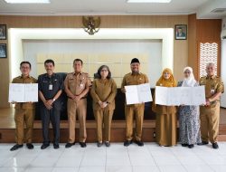 Saksikan Penandatanganan Perjanjian Kerjasama Pemanfaatan Data Kependudukan, Pj Wali Kota Kediri : Komitmen Peningkatan Kualitas Pelayanan Publik