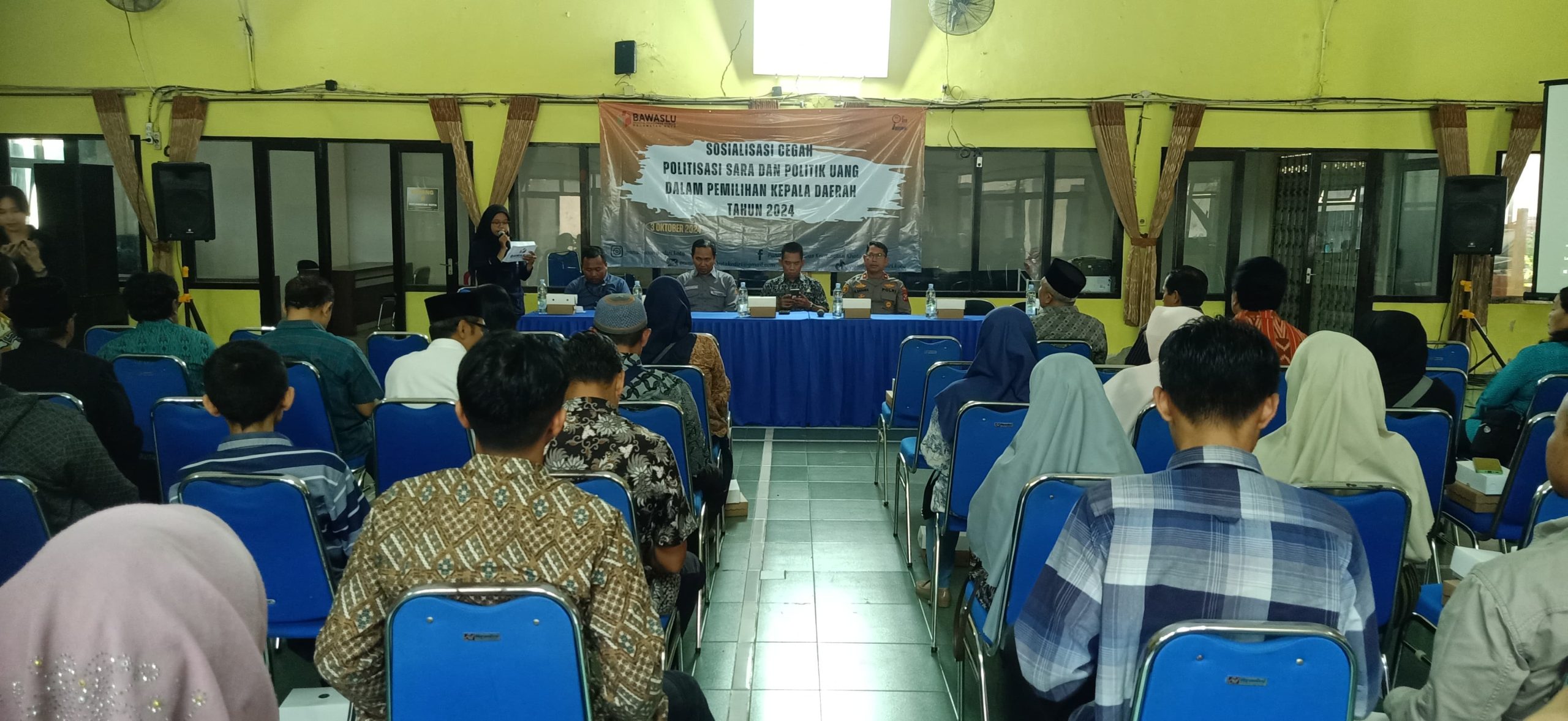 Panwascam Kota Kediri Cegah Politisasi SARA dan Politik Uang dalam Pilkada 2024, Ini Salah Satu Upayanya