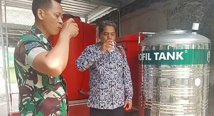 Berkah TMMD ke-122 Kodim 0809/Kediri, Empat Desa di Kecamatan Semen dapat Bantuan Sumur Bor