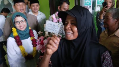 Calon Bupati Rini Syarifah Raih Dukungan dari Penerima Program PTSL dan Redistribusi Tanah