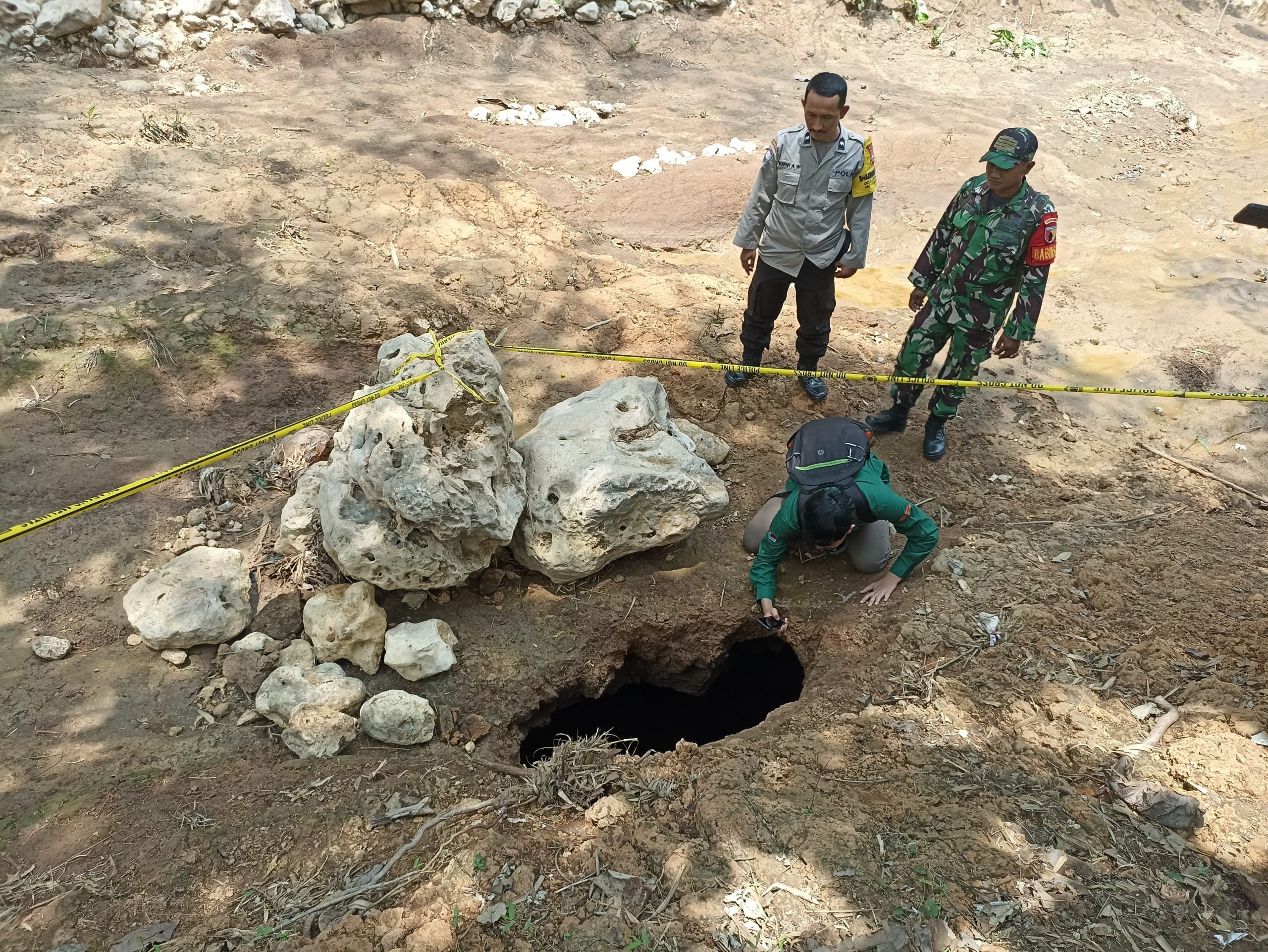 PVMBG Rekomendasikan Penutupan Lubang Misterius di Sungai Kalisat untuk Cegah Bahaya