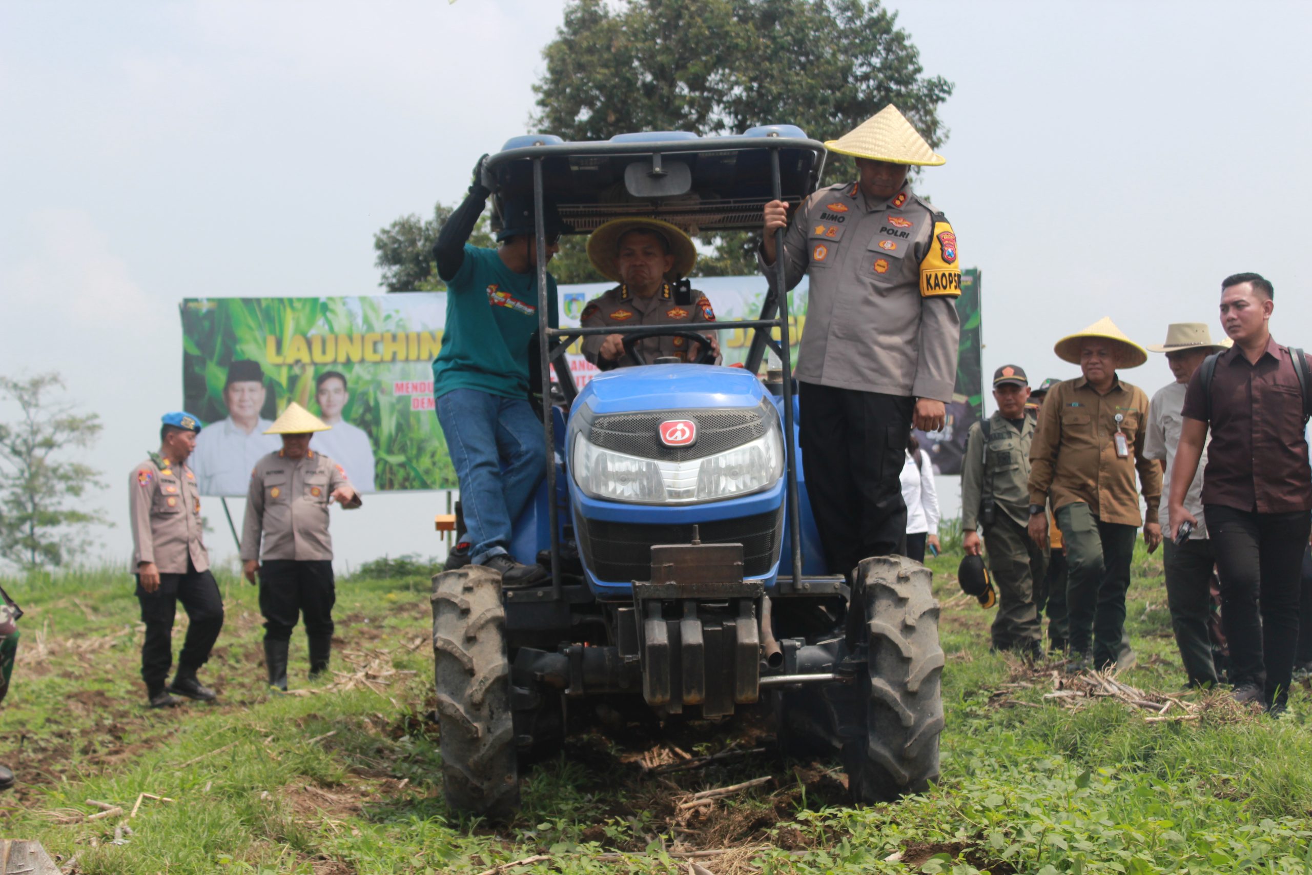 Polres Kediri Luncurkan Penanaman Jagung di Lahan 21 Hektare untuk Dukung Asta Cita Program Presiden