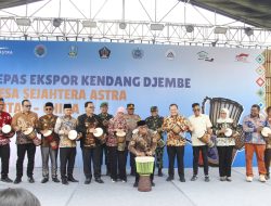 Mendes PDT Yandri Susanto Lepas Ekspor Kendang Djembe Senilai Rp 17 Miliar di Blitar