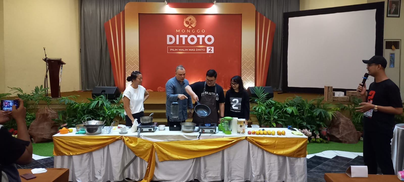 Demo Kuliner Mas Dhito Diserbu Antusiasme Masyarakat,