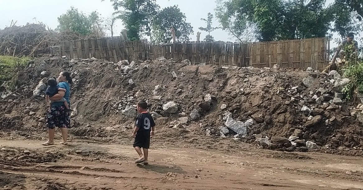 Cegah Banjir Susulan, Proyek Perbaikan Tanggul di Bakalan Sudah Rampung