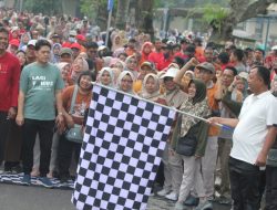 Pjs Bupati Kediri Lepas Jalan Sehat HUT ke-53 Korpri, Diikuti Ribuan ASN