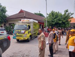 Pengamanan Ketat Pendistribusian Logistik Pilkada di Kabupaten Kediri