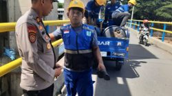 Debit Air Sungai Brantas Meningkat, Polisi Intensif Pantau Bendung Gerak Waruturi