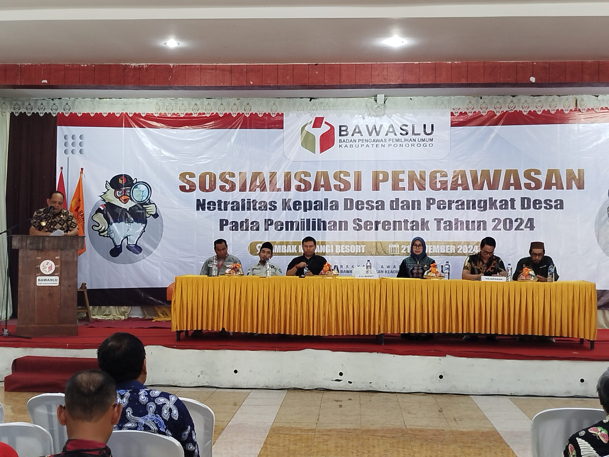 Menjelang Akhir Masa Tugas, Pjs Bupati Ponorogo Tegaskan Netralitas Kades dan Perangkat dalam Pilkada