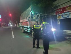 Patroli Hunting System Jaring Pelanggar di Kota Kediri, Belasan Motor Disita