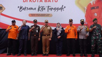 Pemkot Batu Gelar Simulasi Tanggap Darurat Bencana di Pasar Induk Among Tani untuk Hadapi Musim Hujan