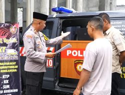 Polres Blitar Hadirkan Layanan Keliling dan Kesehatan Gratis di Kesamben dalam Program Jumat Berkah