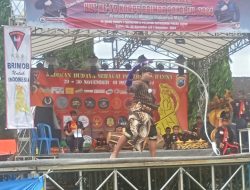 Festival Pecut Samandiman Warnai HUT ke-79 Korps Brimob Polri di Kediri