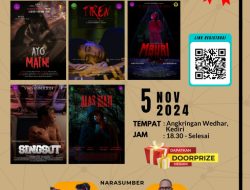 Screening dan Bedah Film Pendek Karya Siswa SMK, Diharapkan Menjadi Penggerak Hidupnya Sineas Muda Kediri