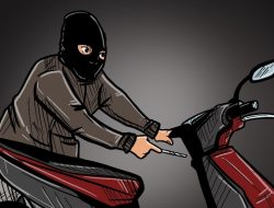 Polres Nganjuk Tangkap Tiga Pelaku Curanmor, Termasuk Anak di Bawah Umur