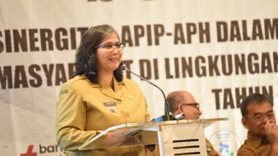 Pj Wali Kota Kediri Zanariah Buka Sosialisasi Antikorupsi Sinergitas APIP-APH dalam Penanganan Pengaduan Masyarakat