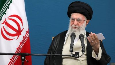 Pemimpin spiritual tertinggi Iran, Ayatollah Ali Khamenei. (Press TV)