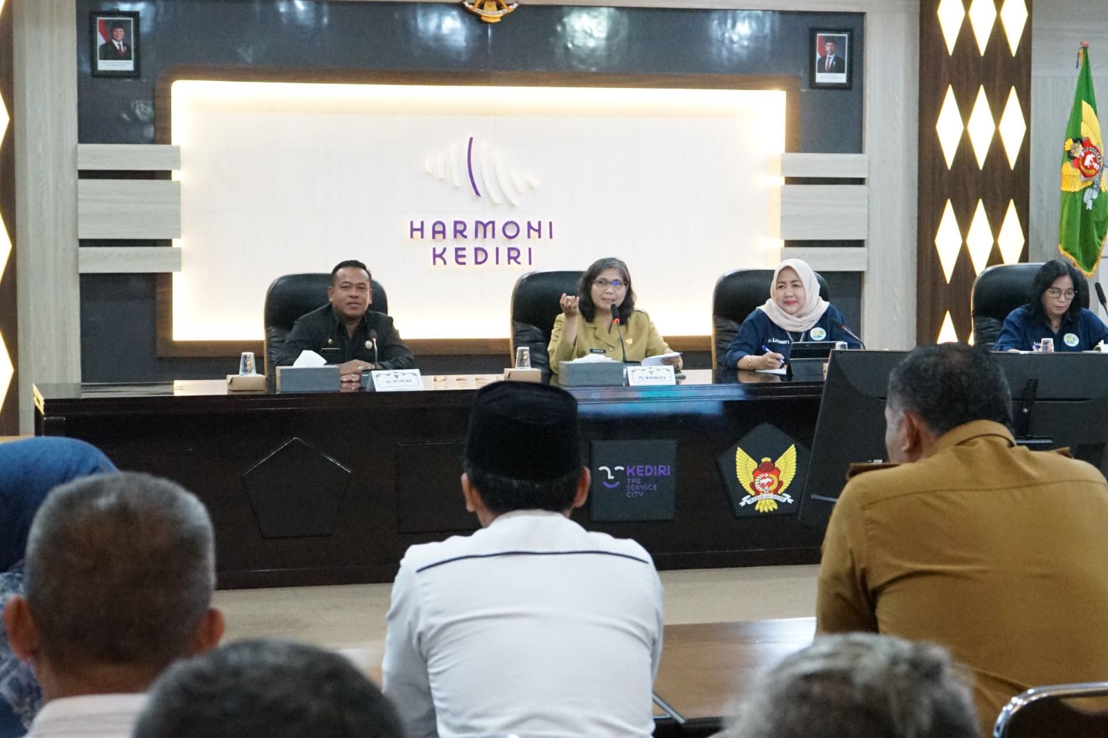 Pj Wali Kota Kediri Tekankan Monitoring dan Evaluasi Program Kebijakan Yang Telah Dijalankan, Untuk Bisa Naik Predikat Kota Layak Anak