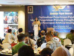 Pj Wali Kota Kediri Jadi Keynote Speaker Seminar Pajak Daerah, Paparkan Upaya Tingkatkan Penerimaan Pajak Daerah