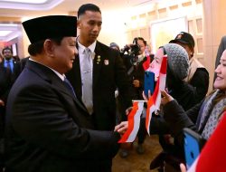 Diaspora Indonesia Sambut Meriah Kedatangan Presiden Prabowo di Washington DC