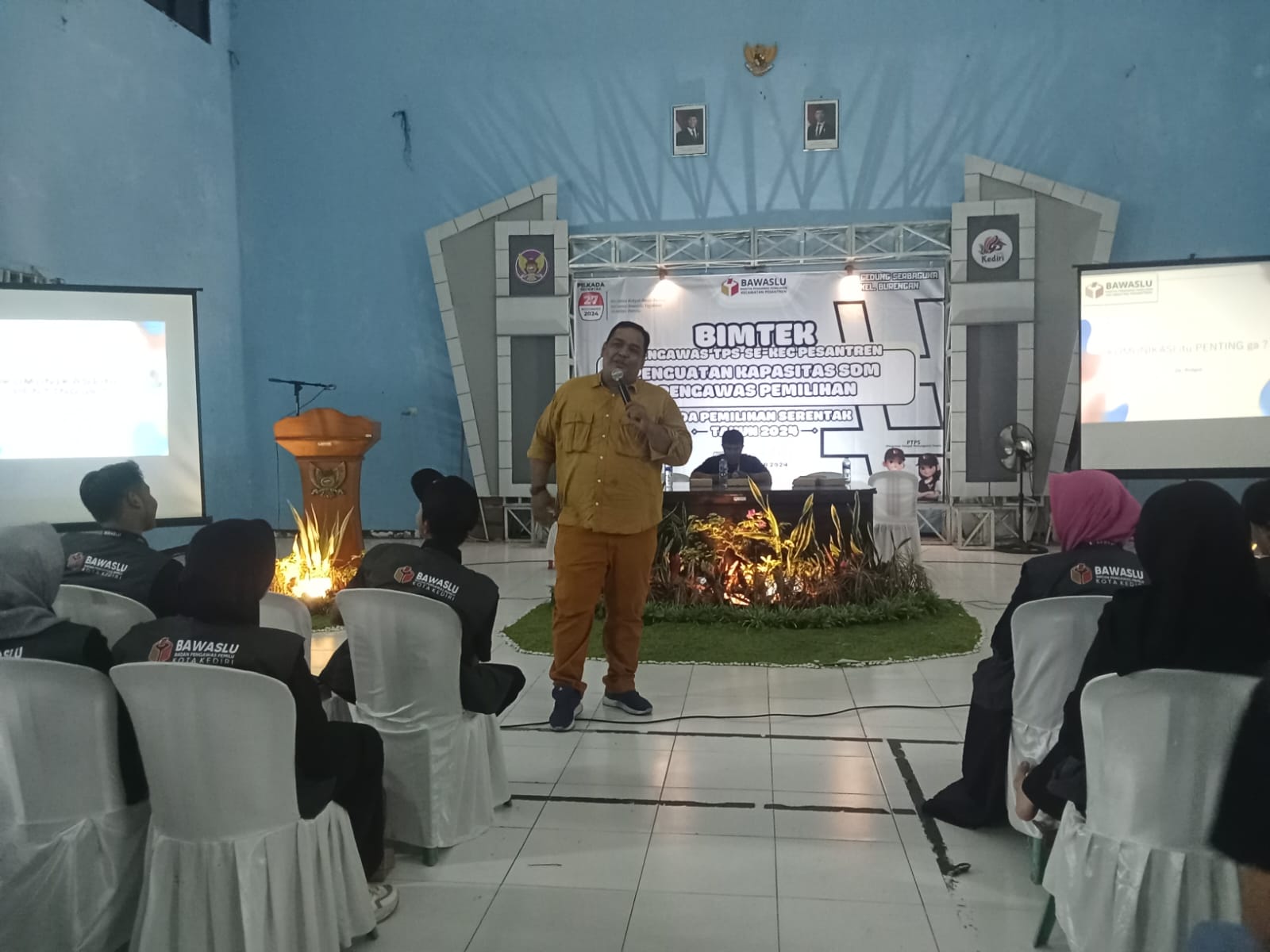 Pelatihan Pengawas TPS di Kecamatan Pesantren Tingkatkan Kapasitas SDM Pemilu Serentak 2024