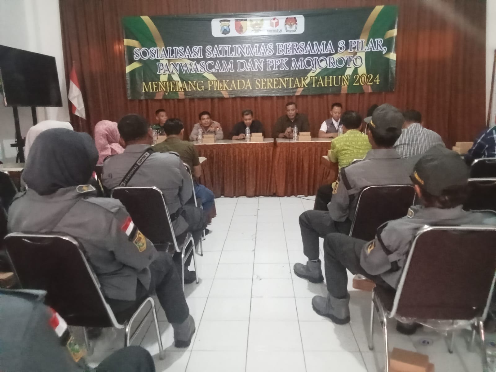 Kesiapsiagaan 3 Pilar untuk Sukseskan Pilkada Serentak 2024 di Mojoroto