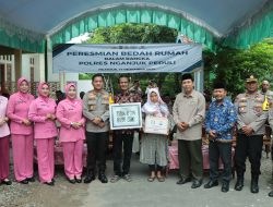 Polres Nganjuk dan Baznas Bedah Rumah Maryoto, Sosok Pengabdi 20 Tahun di TK Kemala Bhayangkari