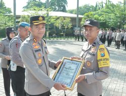 Kapolsek Prambon Naik Pangkat, Tiga Pilar Desa Duren Terima Penghargaan dari Polres Nganjuk