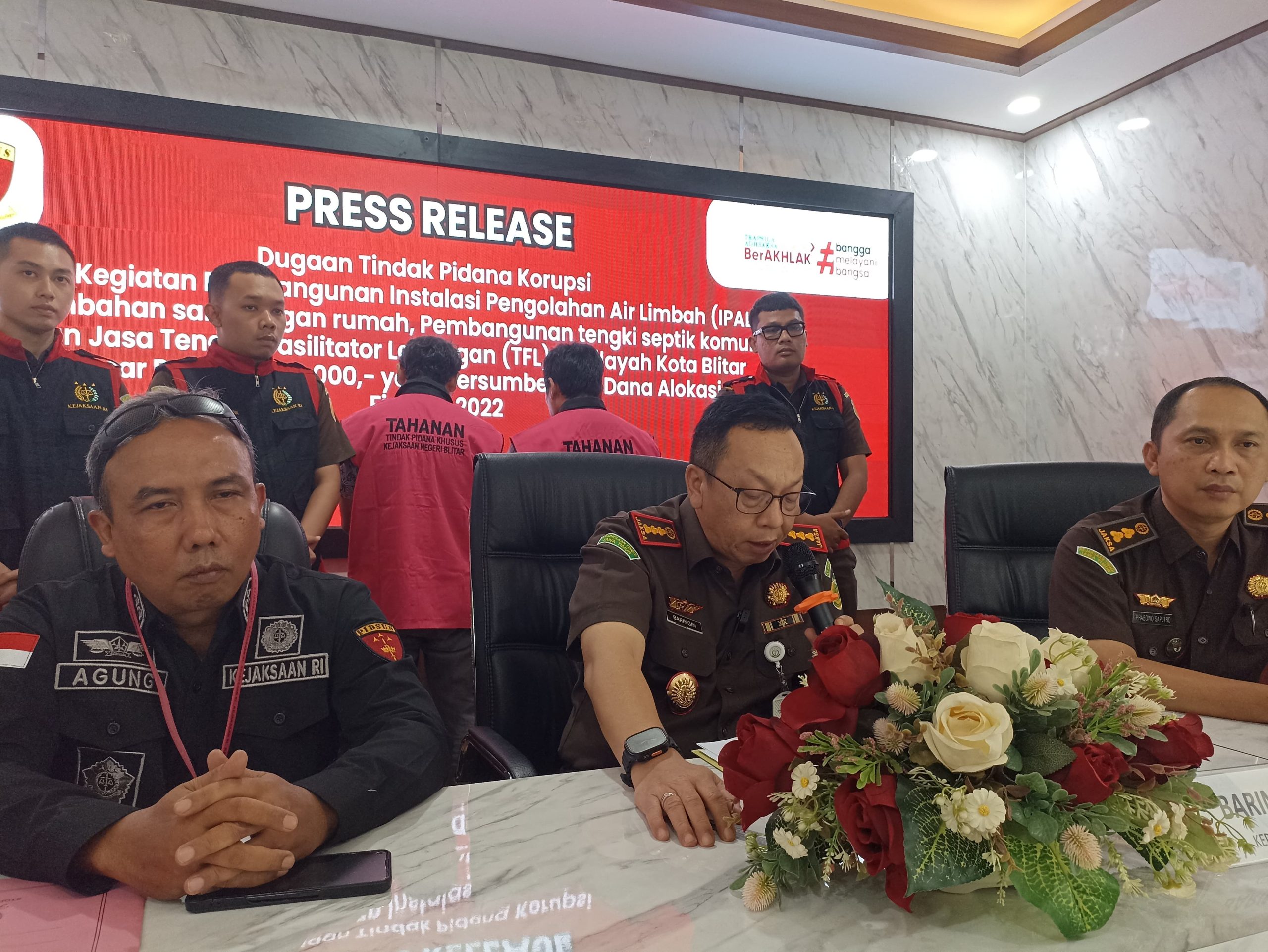 Dua Tersangka Korupsi Proyek IPAL Kota Blitar, Kerugian Negara Capai Rp500 Juta