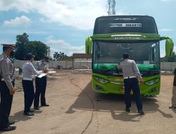 Terminal Blitar Intensif Ramp Check Bus Jelang Nataru untuk Pastikan Kenyamanan Penumpang