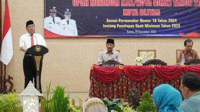 UMK Kota Blitar 2025 Naik 6,5 Persen, Dinas Langsung Sosialisasikan ke Perusahaan