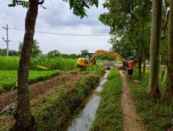 PUPR Kabupaten Kediri Percepat Normalisasi Irigasi di Musim Hujan