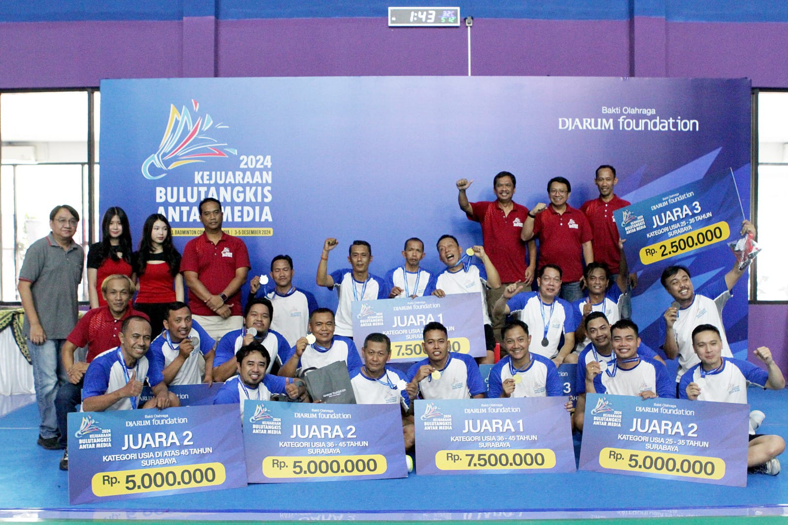 Duet Gaung Media.com-Koranmemo.com Juara KBAM Zona Timur 2024, Kalahkan Favorit di Final